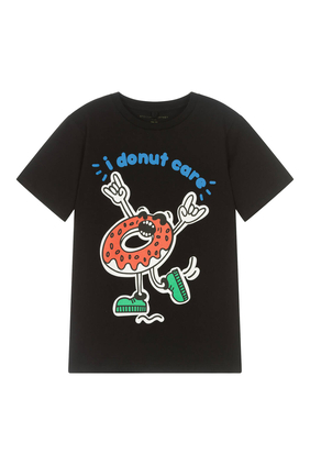 Donut Slogan T-Shirt